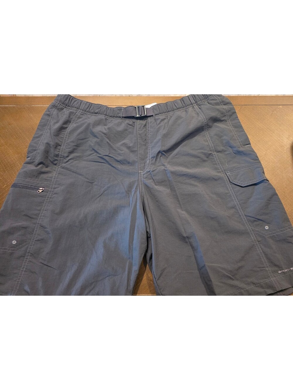 Columbia Men's Gray Outdoor Cargo Shorts Size L